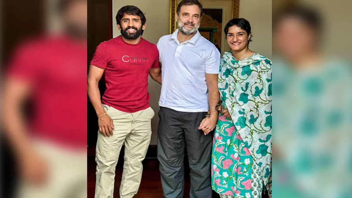 Vinesh Phogat joins Congress