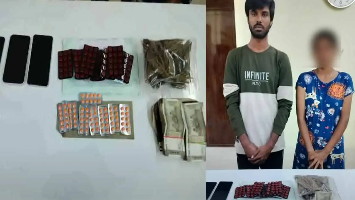 Sale of drug; couple arrested