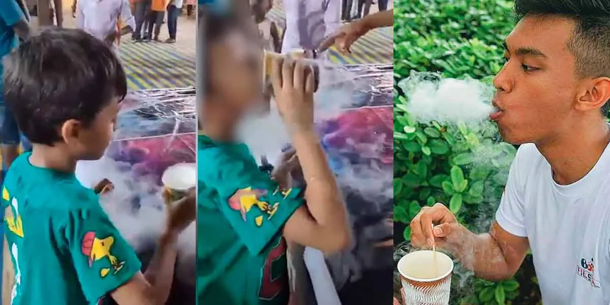 'Will Nitrogen Biscuits be Banned Like Cotton Candy'- Boy's Shocking Video