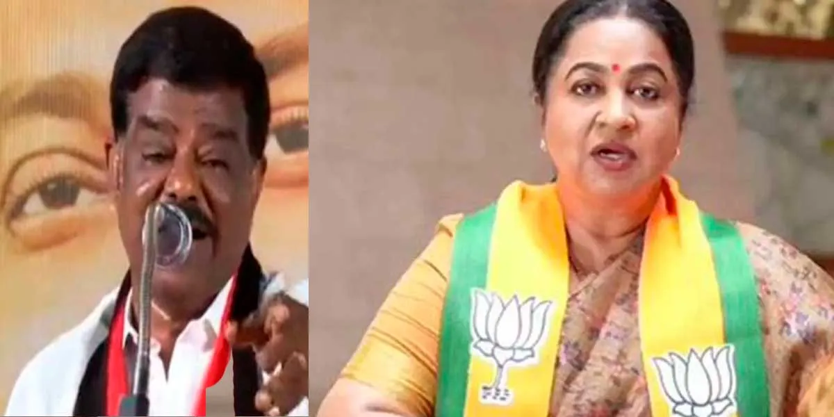Radhika Sarathkumar has filed a police complaint against Shivaji Krishnamurthy