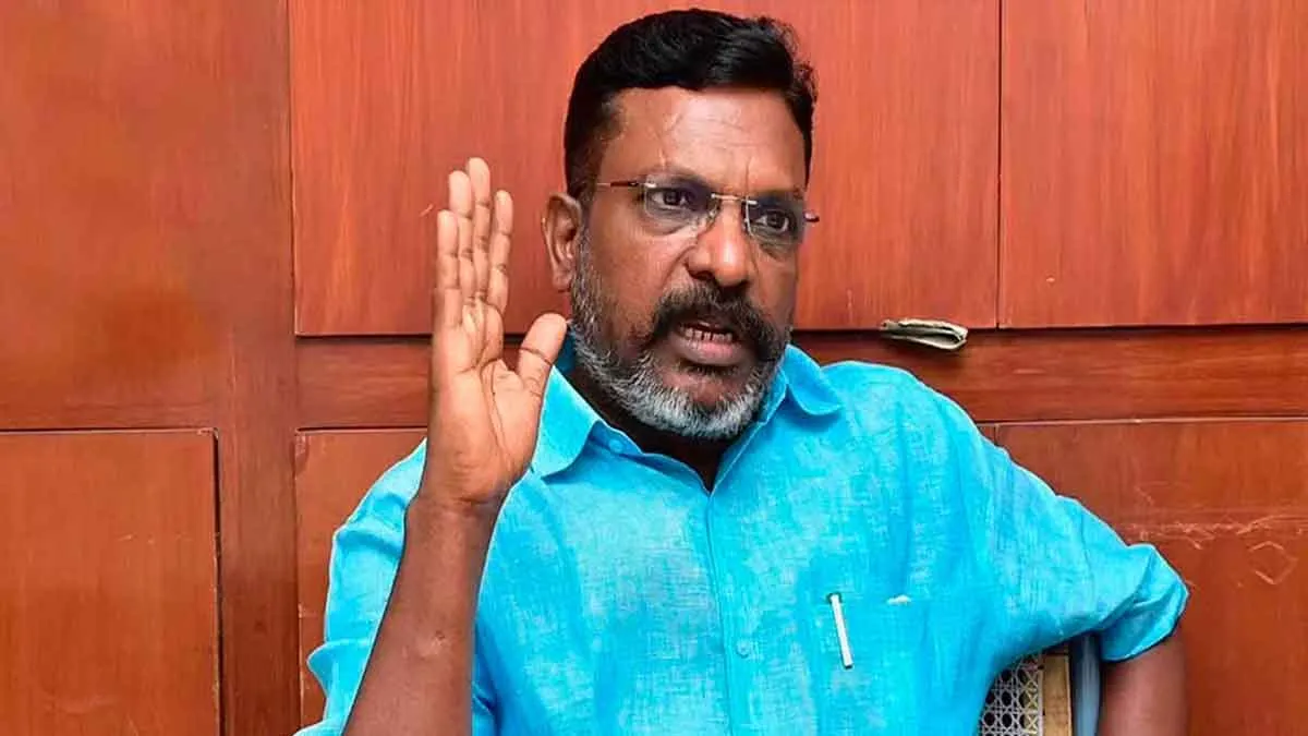 'It is ignorance to say that Dravidian and Tamil nationalism are different' - Thirumavalavan speech