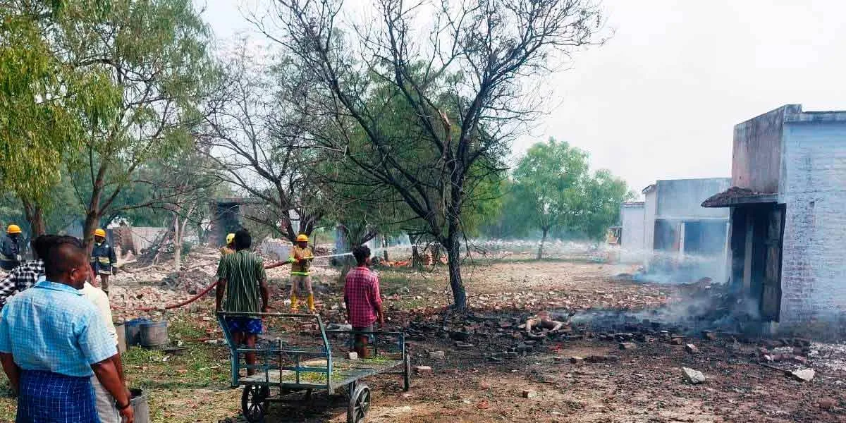 Continuing accidents in firecracker factories- Action order given by Labor Welfare Department