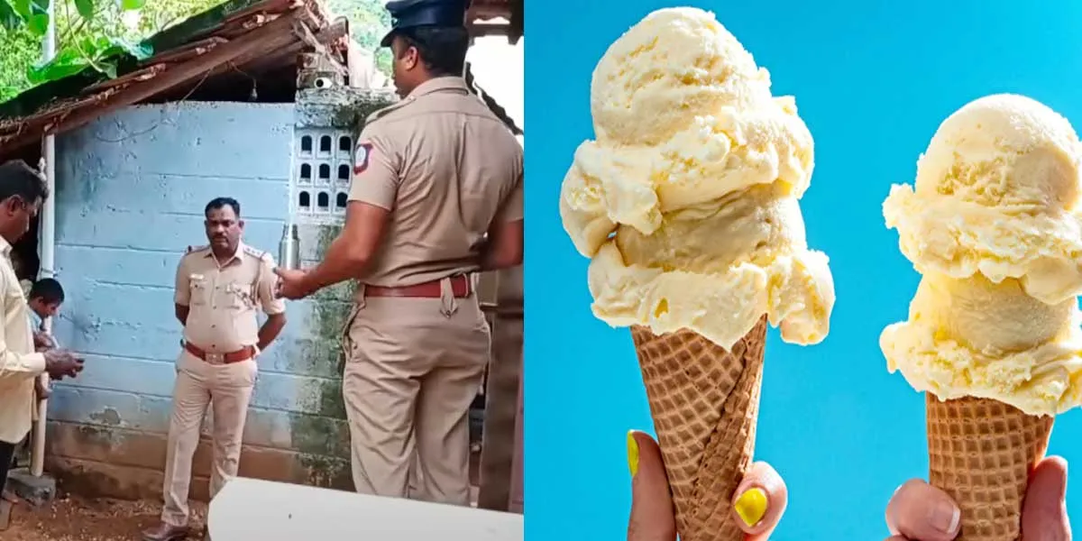 Poison in ice cream; A tragic decision made by the mother with the children; Husband arrested
