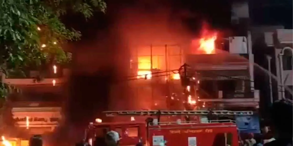  Terrible fire accident in hospital- 6 infants lose their live