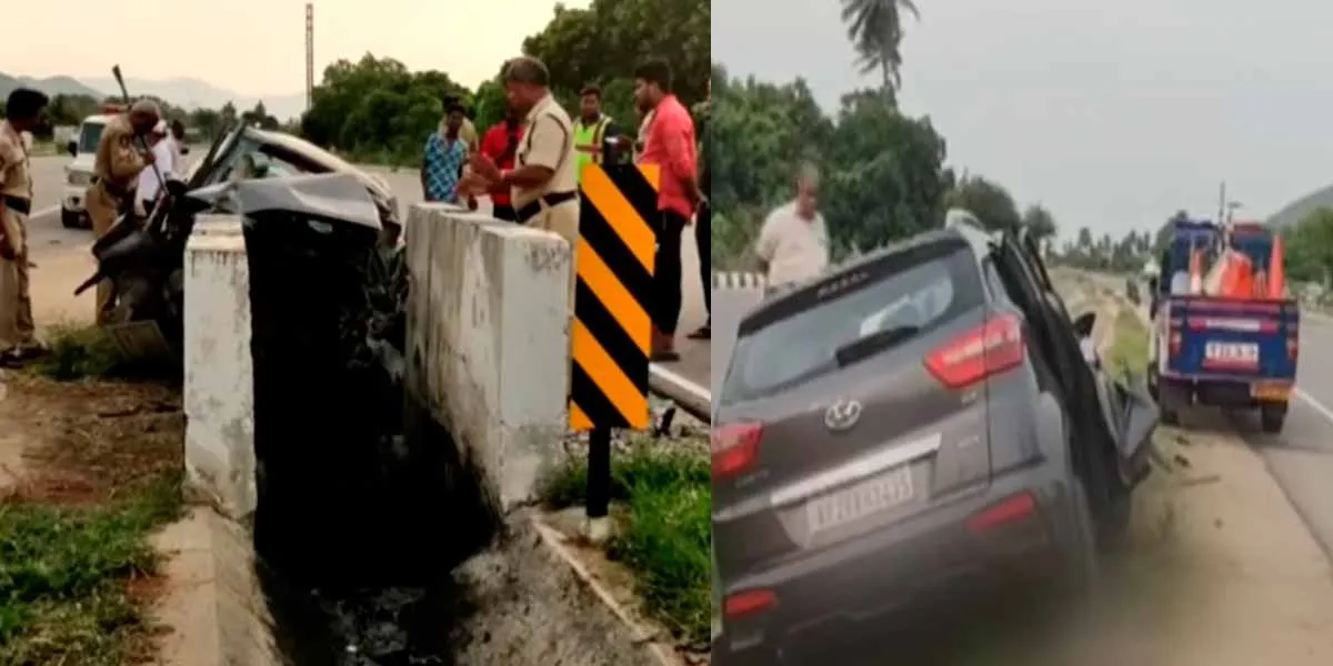 Repeat accident; Four members of the same family lost their lives