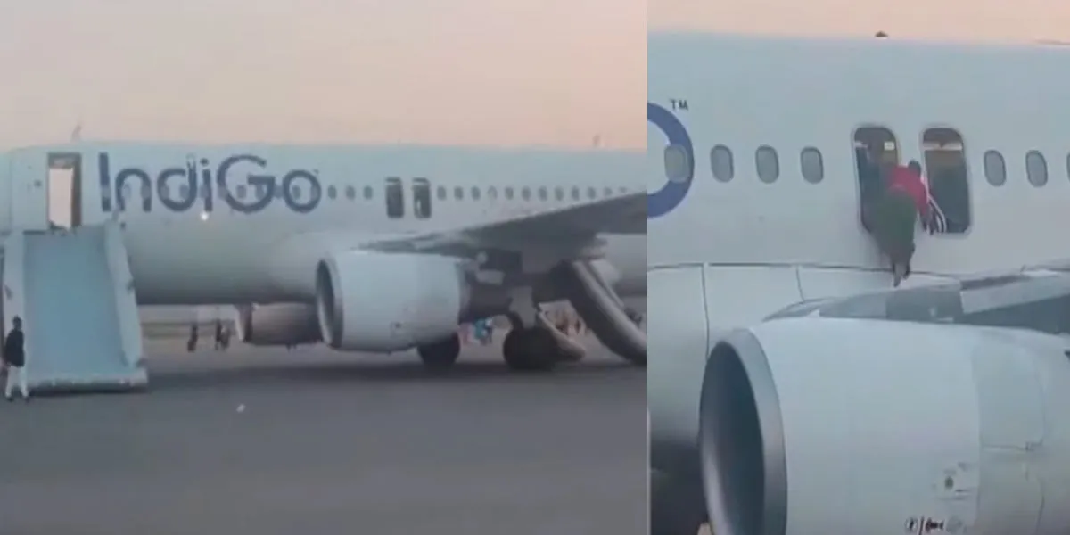  Bomb threat to Indigo; Emergency evacuation of passengers