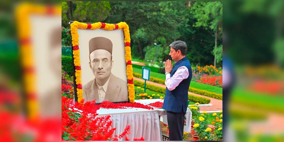 'His sacrifices will inspire Indians' - Tamil Nadu Governor celebrates Savarkar