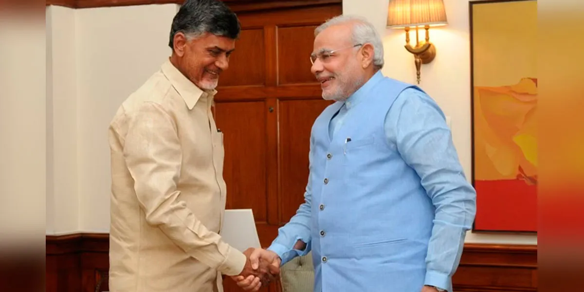 Modi will participate in Chandrababu's swearing-in ceremony