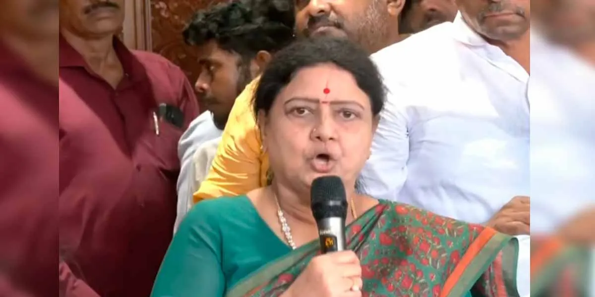  ''The time is ripe; My political entry begins'' - Sasikala speech