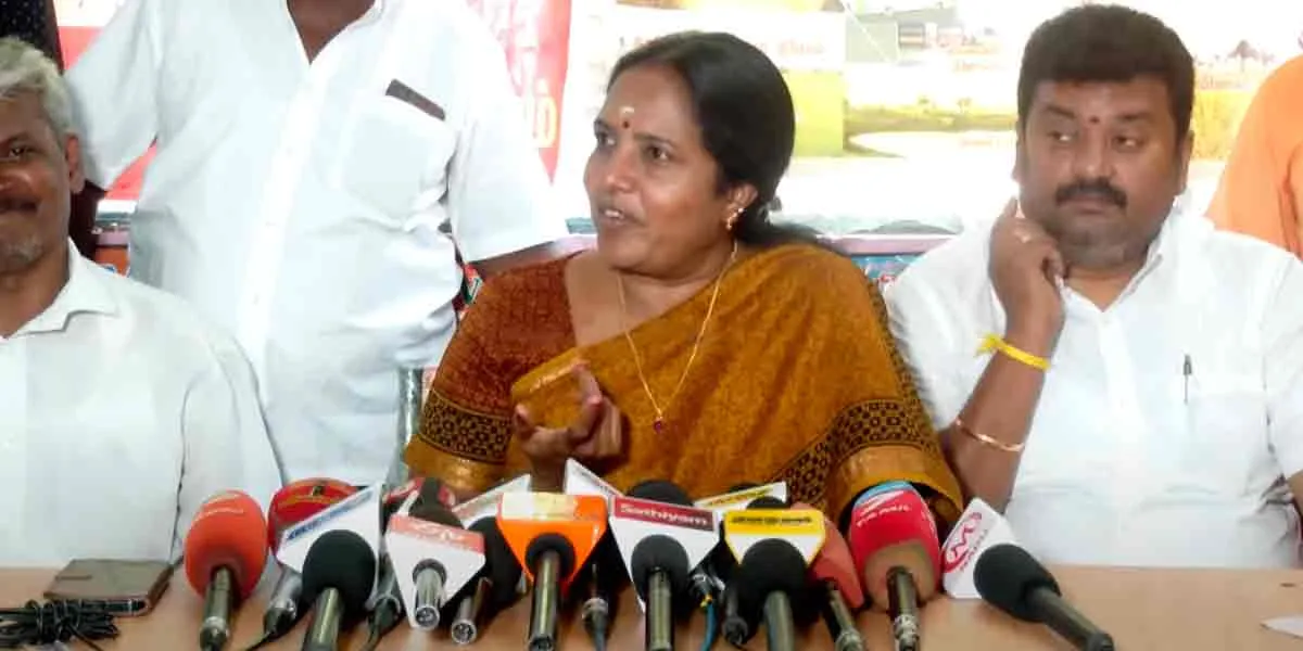 ' You have succeeded; But the government is with us' - Vanathi Srinivasan interview
