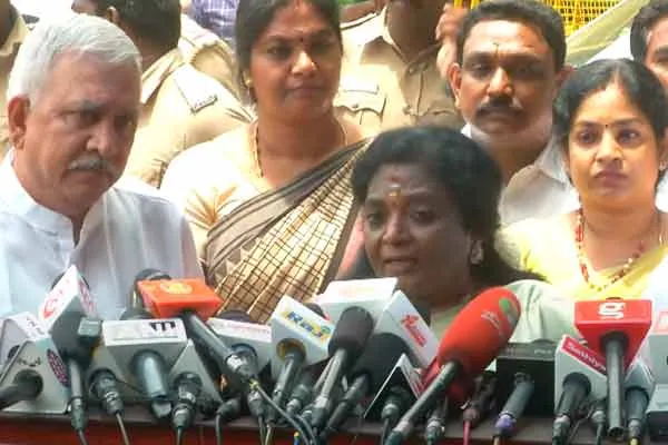 'Why hasn't the Chief Minister gone there yet?'-Tamizhisai question