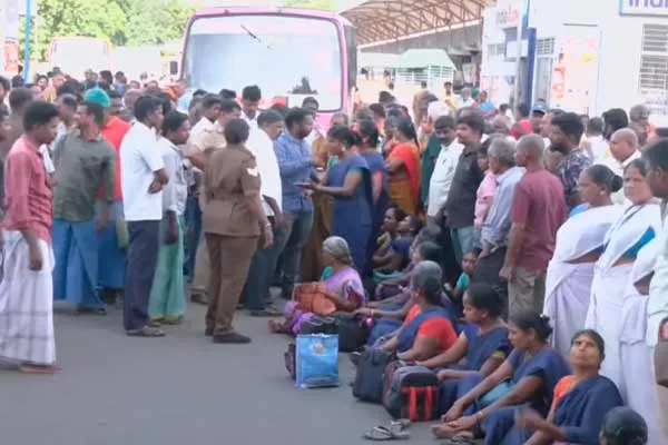 'Women sanitation workers refused to board the bus' - two suspended