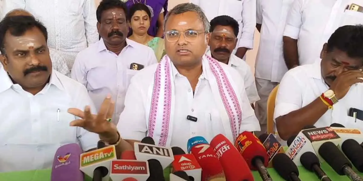 'There is a doubt that the encounter is to hide the truth' - Karthi Chidambaram interview