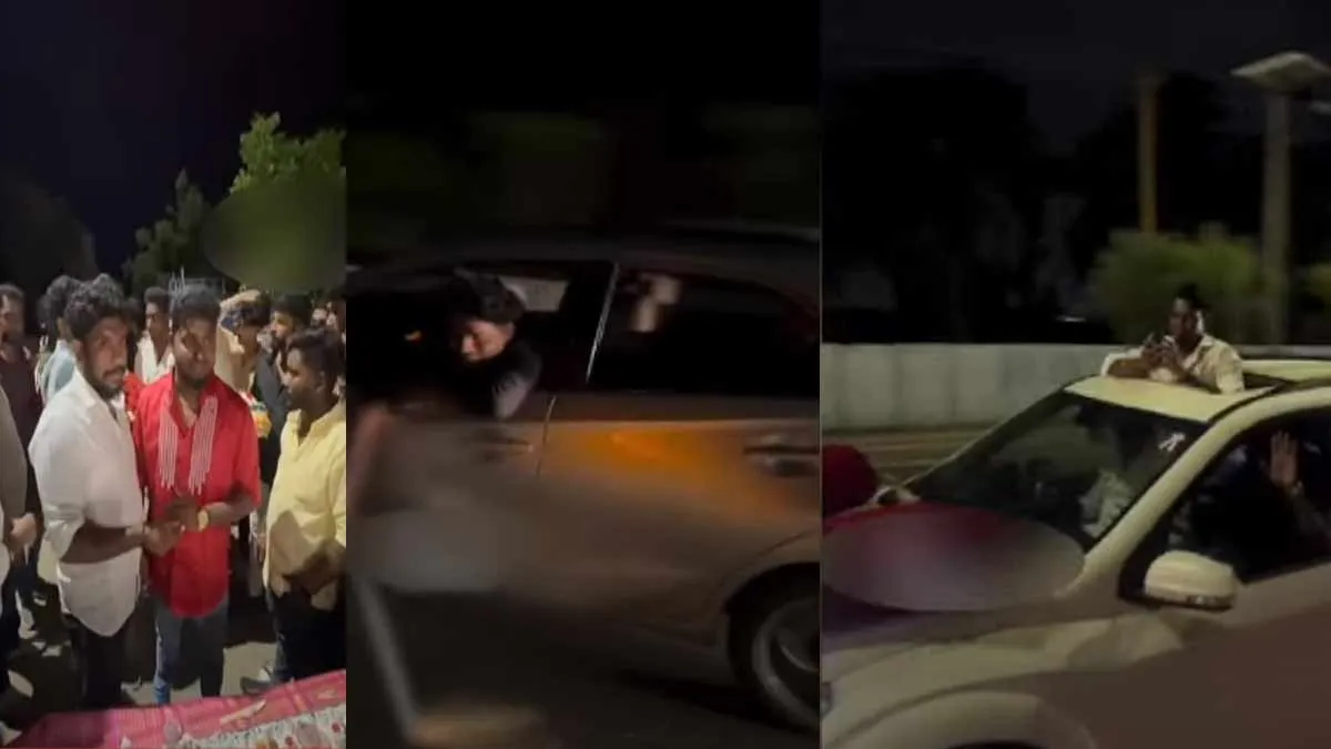  'Birthday celebration with knife on the road'-Police investigation