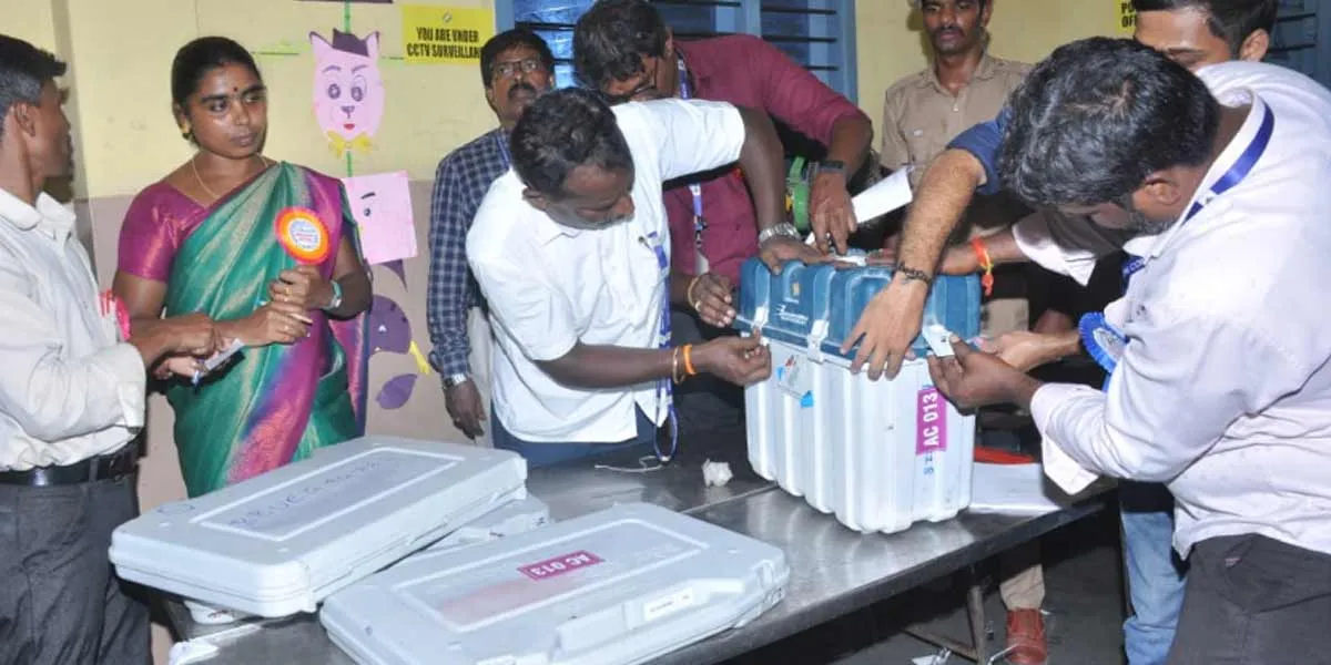 Discrepancy in vote percentage; Finally the Election Commission issued the notification