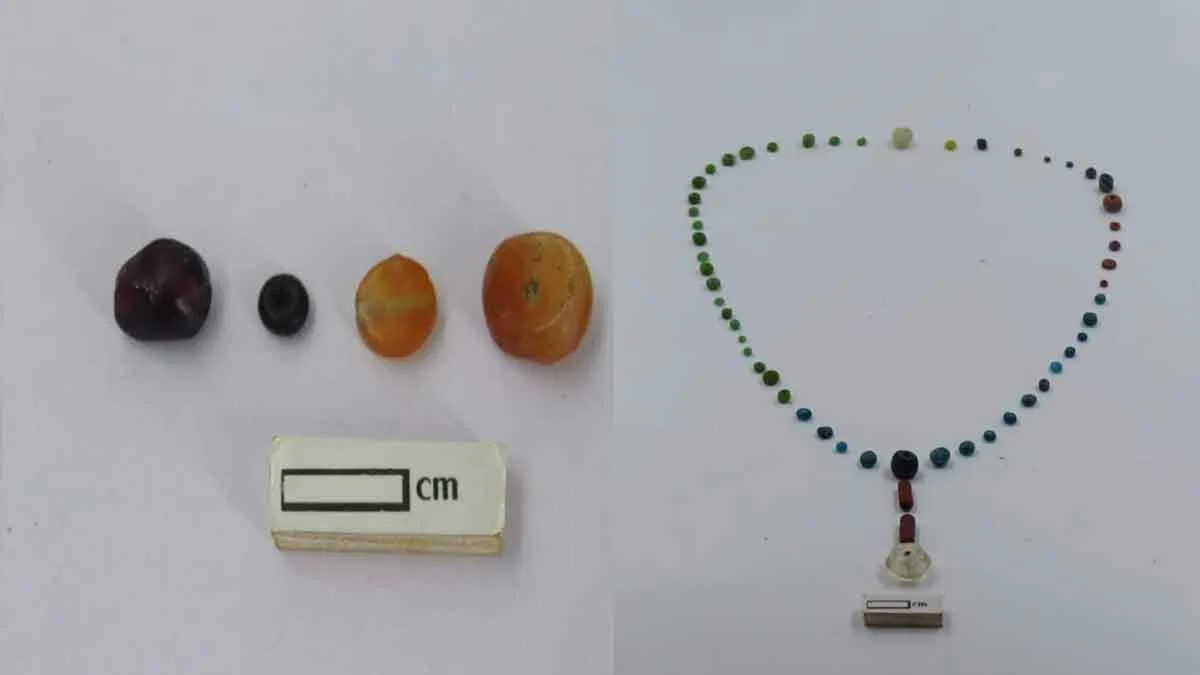 Sutupavala beads found at porpanaikottai