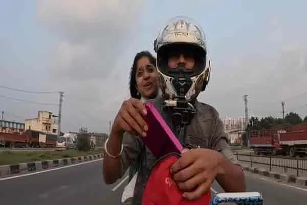 youtuber ttf vasan bike issue viral with his girl friend 
