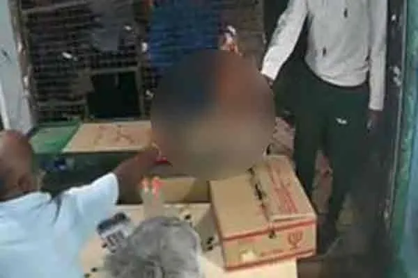 trichy gandhi market  incident action taken by  trichy police