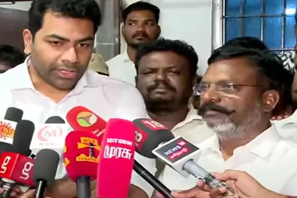 Aadhav Arjuna interview after meeting Thiruma