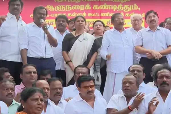 DMK Struggle against Tamil Nadu Governor