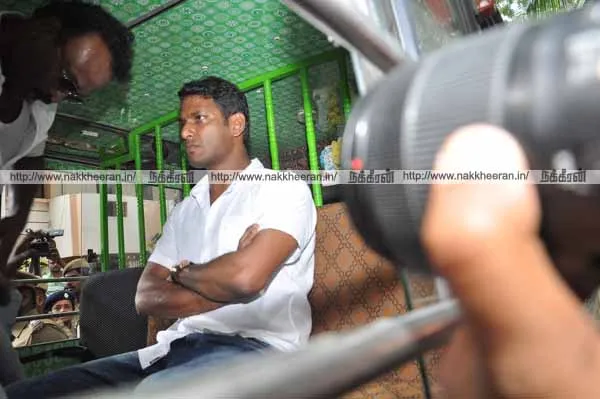 actor vishal arrested