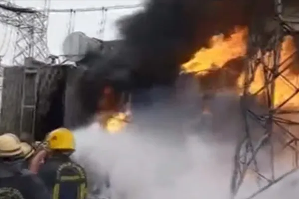 fire accident in the electricity office