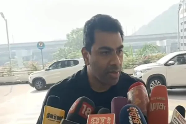  Aadhav Arjuna says he will continue to travel with Thirumavalavan in politics