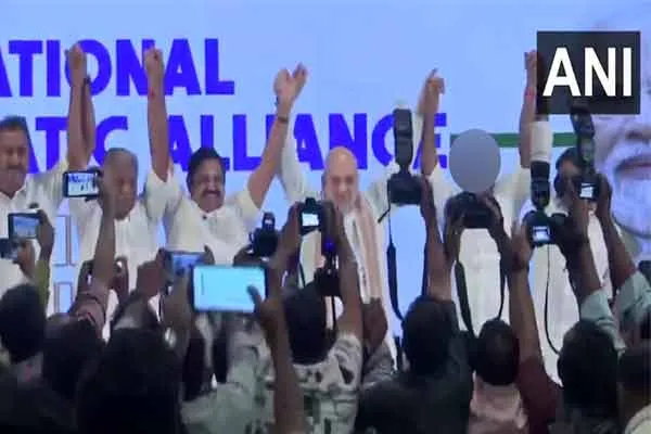  Union Minister Amit Shah slams DMK We must answer to the people of TN