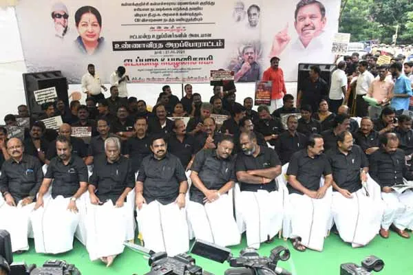 ADMK legislators fast