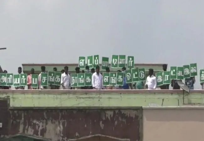nagai district admk leader and cm of tamilnadu edappadi palaniswami election campaign 