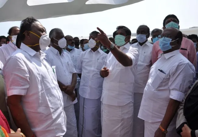 former cm jayalalitha memorial visit admk leaders