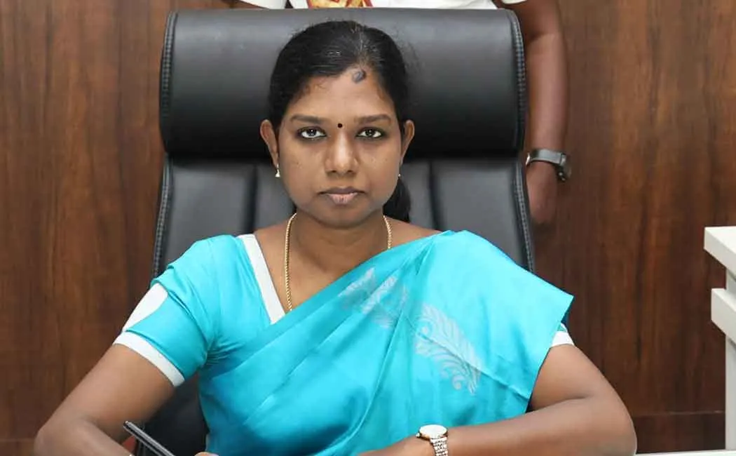 Aruna IAS took charge as the 43rd Collector of Pudukkottai District