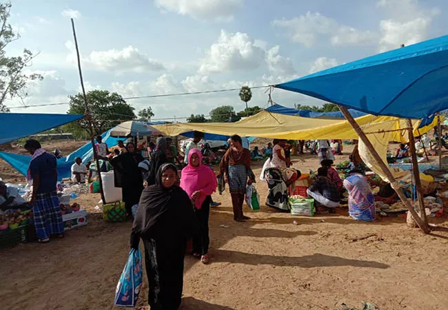 weekly market  After many years of upsetting pudukkottai 