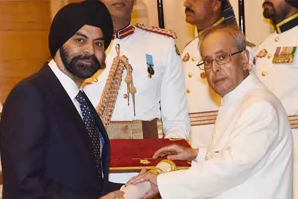 ajaypal singh banga selected world bank chief from official announcement 