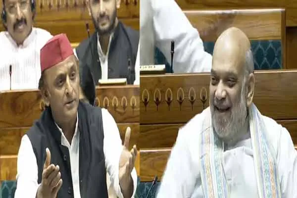 Amit Shah responded with a laugh to Akhilesh Yadav mocked BJP