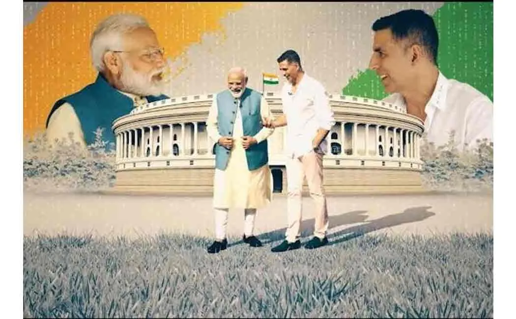 modi interview with akshay kumar