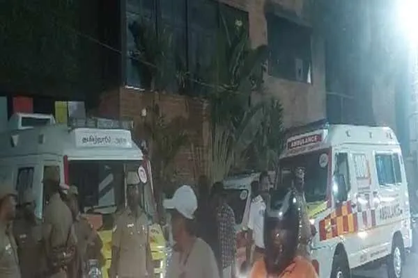 Chennai Alwarpet hotel top roof incident