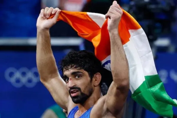 6th medal for India in olympic 2024