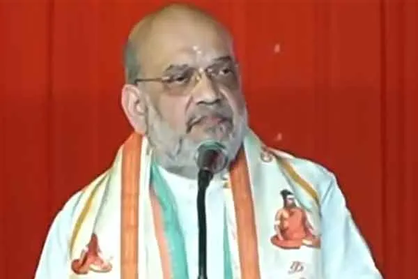 Answer in front of the people Union Minister Amit Shah challenges Cm