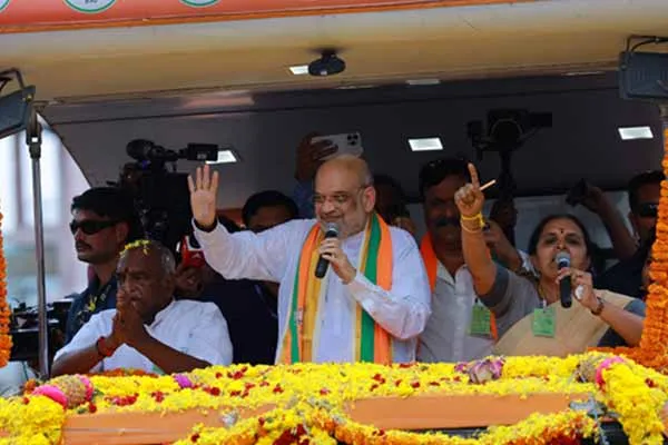 Amitsha Road Show in Kanyakumari