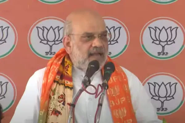 Controversy over Amit Shah's speech following the Prime Minister