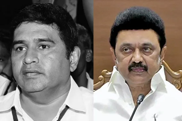 Chief Minister of Tamil Nadu Mk stalin condolences amstrong incident