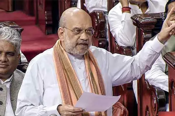 Amit Shah says Women's reservation to come into effect after 2029