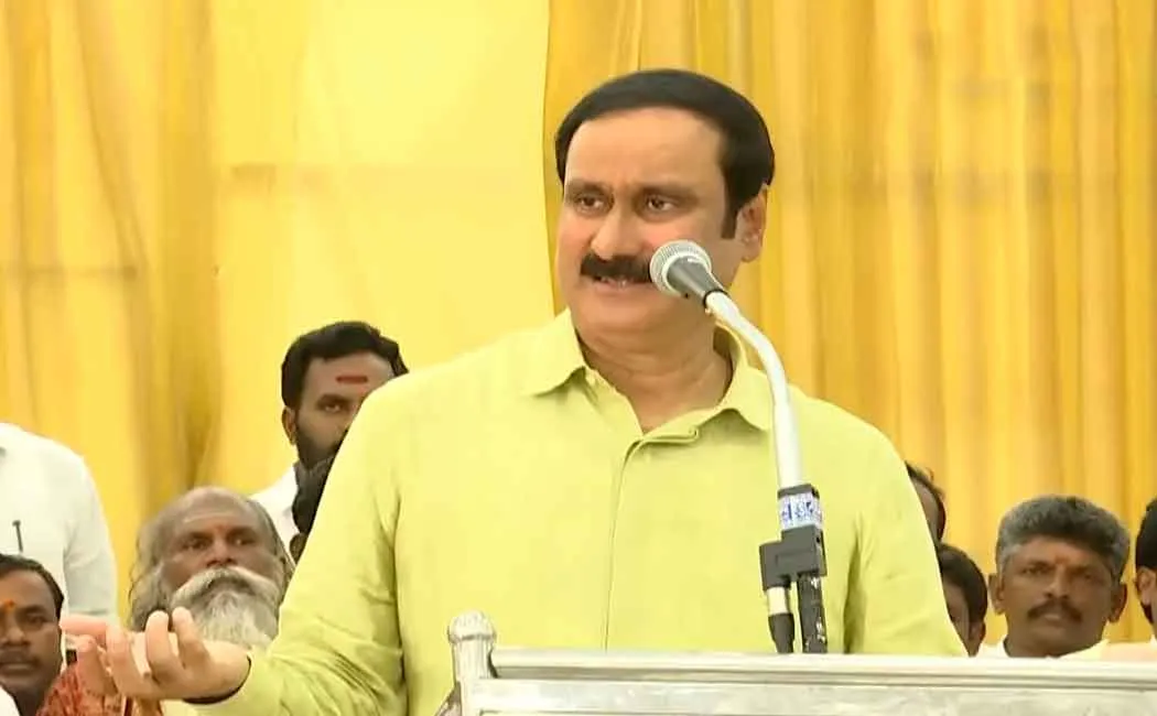 Anbumani speaks to administrators by pmk internal conflict