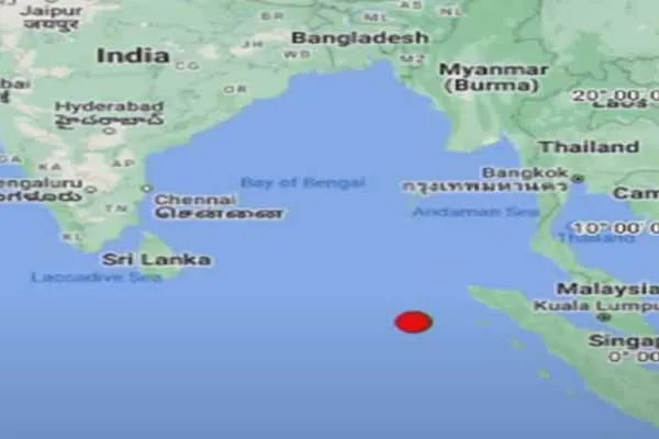  Earthquake near Andaman