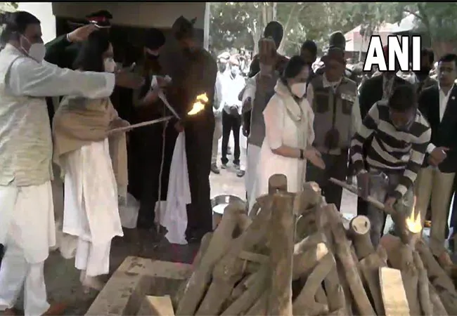 CDSGeneralBipinRawat laid to final rest with full military honours
