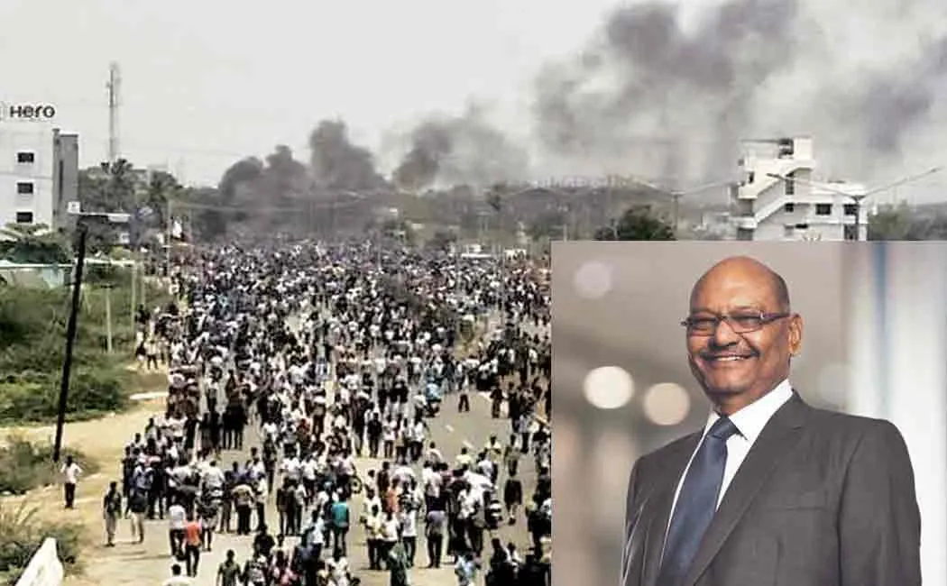 sterlite founder anil agarwal speech about the factory