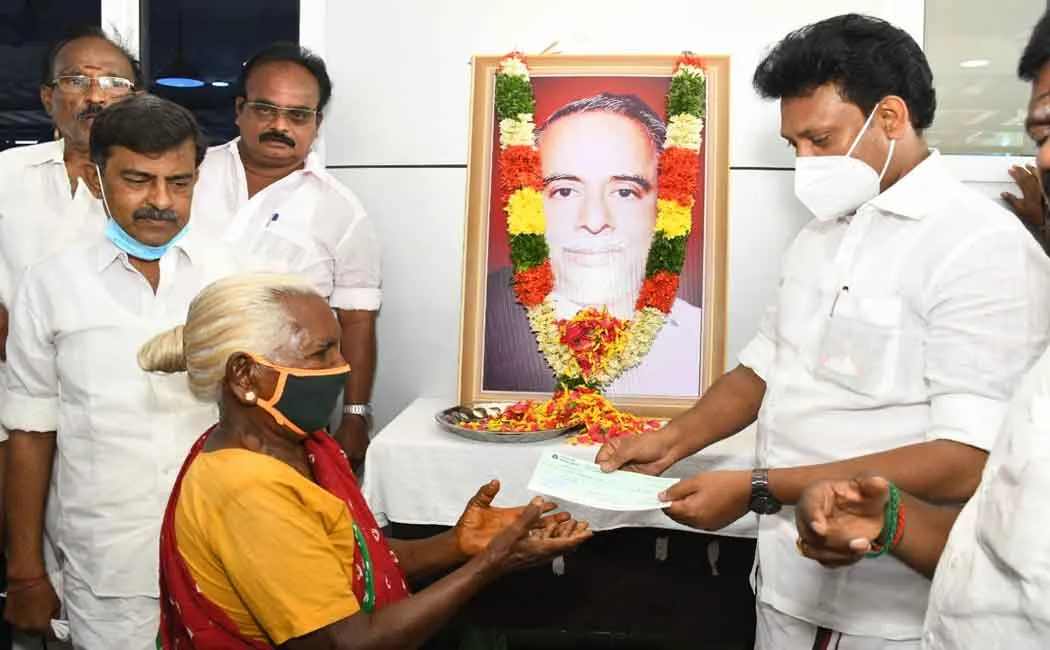 Anna's birthday party: Minister who provided welfare assistance to the people