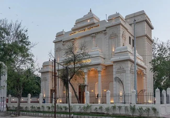 dmk office anna- kalaignar arivalayam in delhi 