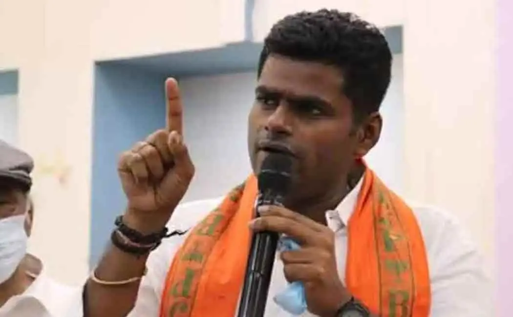 DMK MP senthilkumar tweet about bjp leader annamalai 